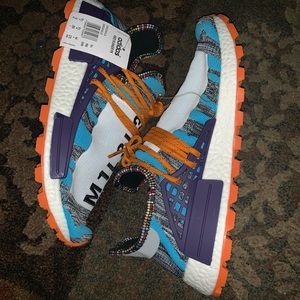 Nmd human race Solar orange